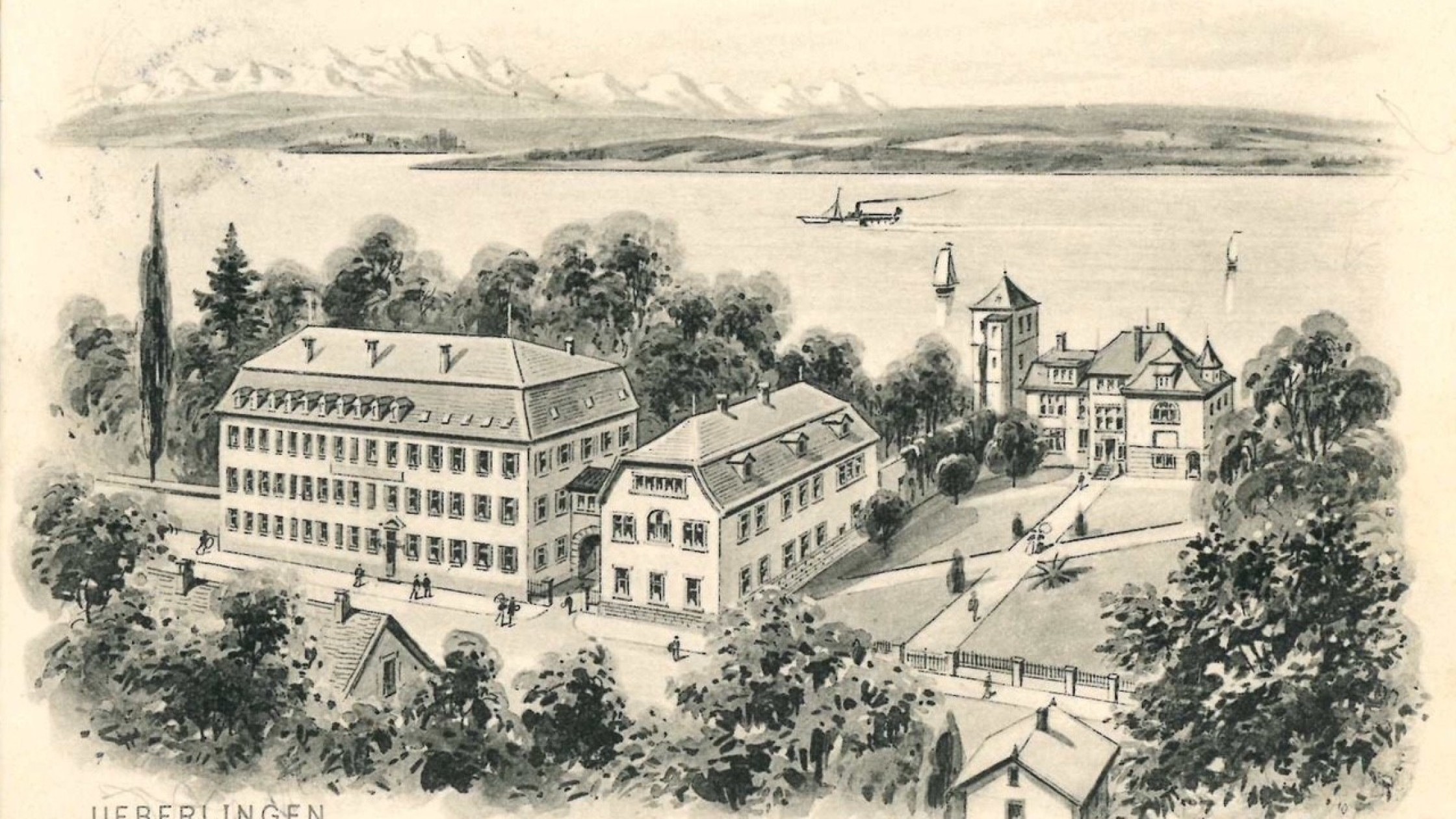 Gemälde vom Badhotel