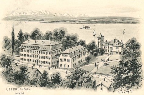 Gemälde vom Badhotel