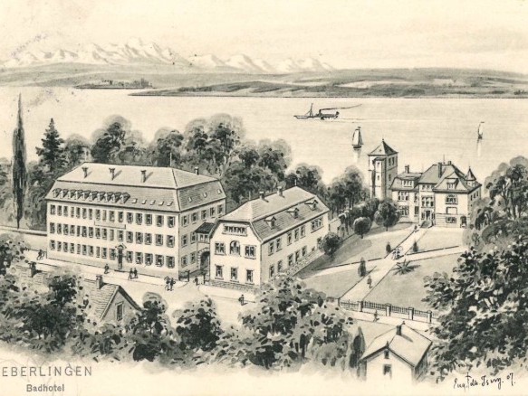 Gemälde vom Badhotel