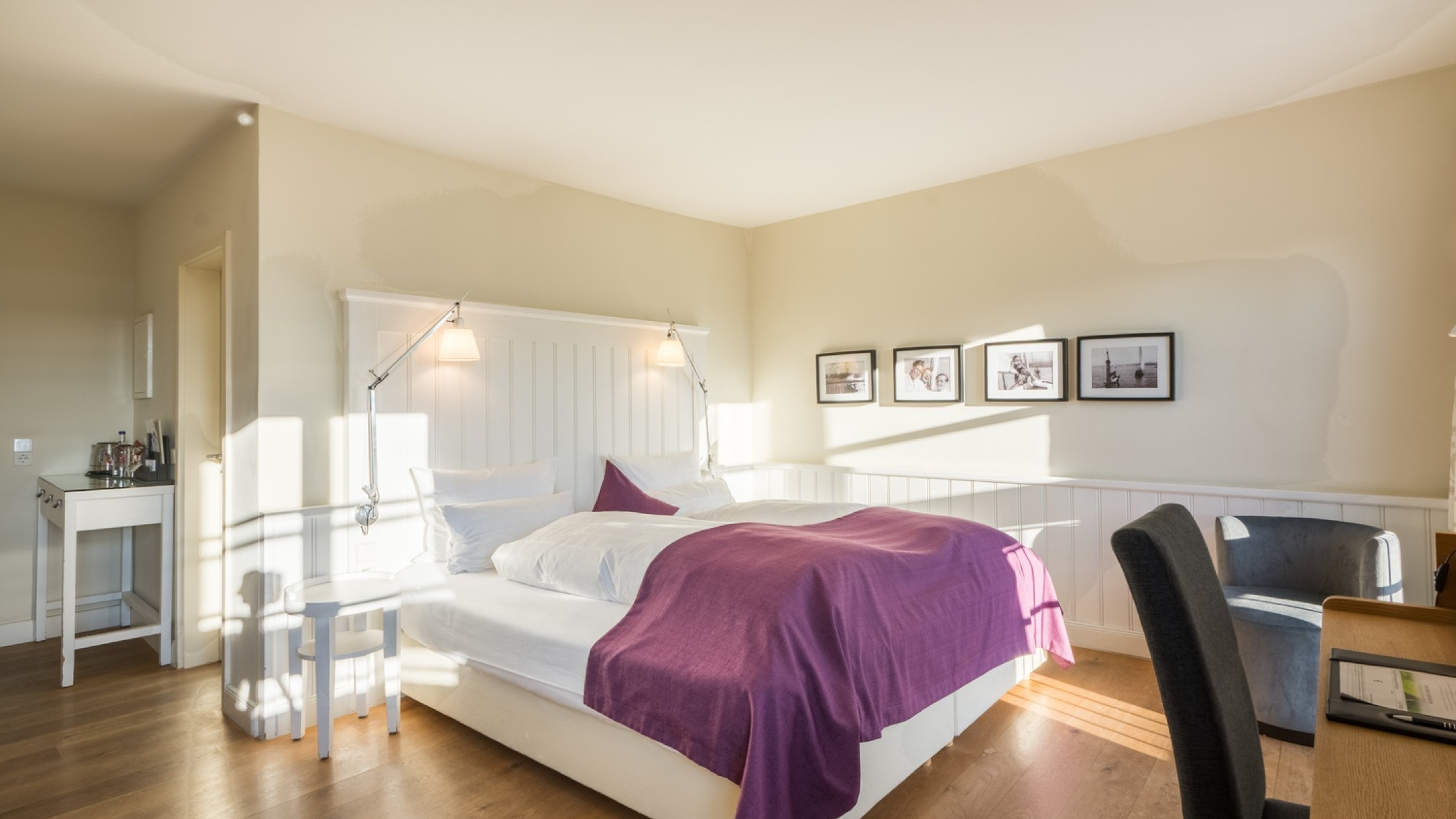 Familienzimmer Superior Blick aufs Bett