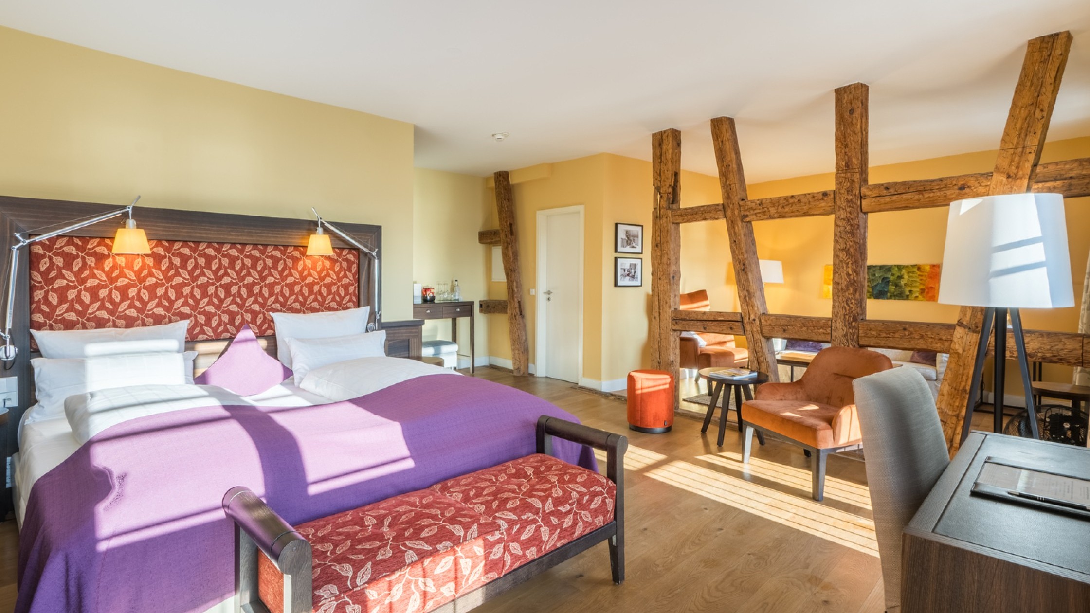 Haupthaus Junior Suite Blick ins gesamte Zimmer