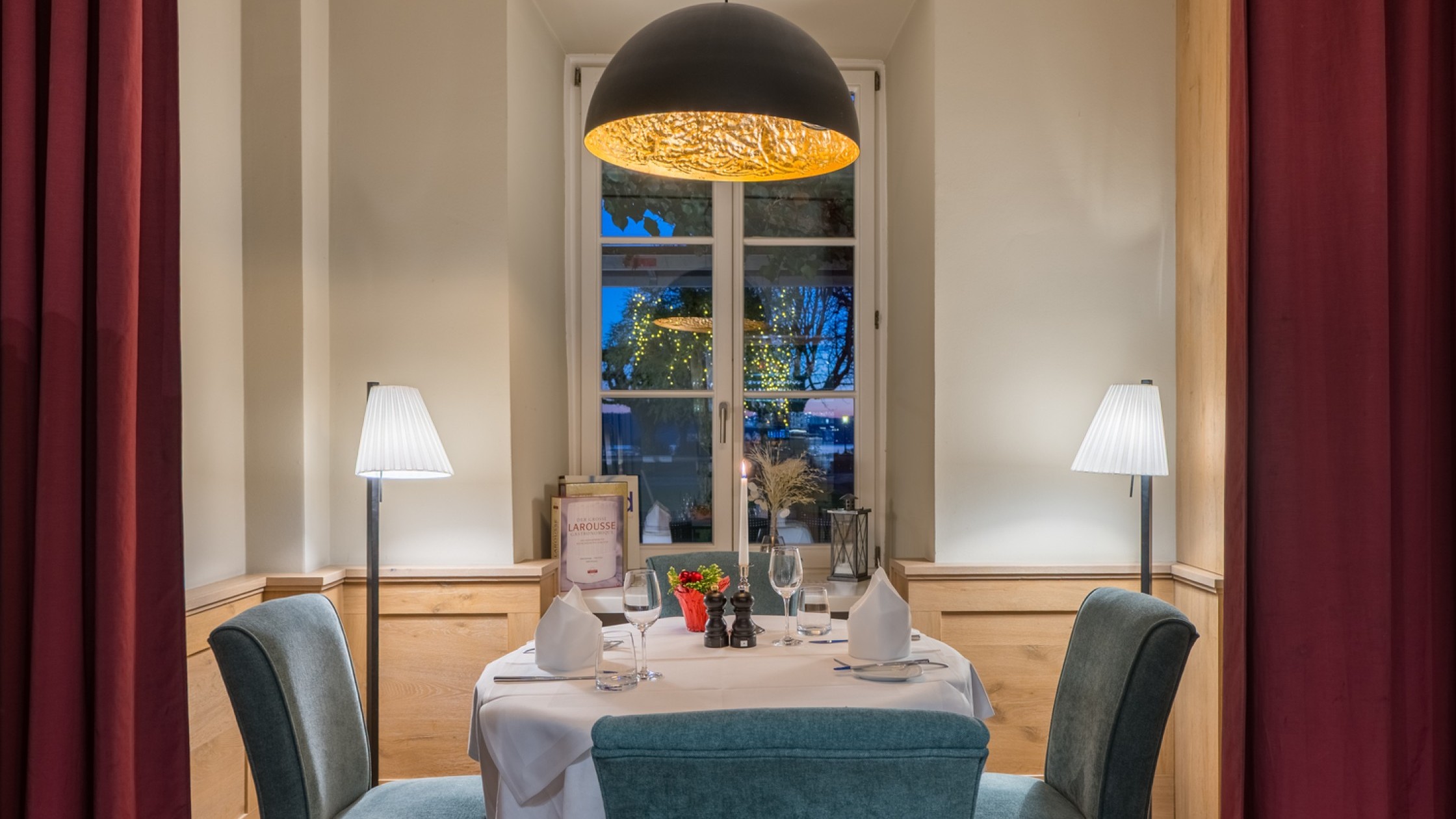 Restaurant Tisch für zwei