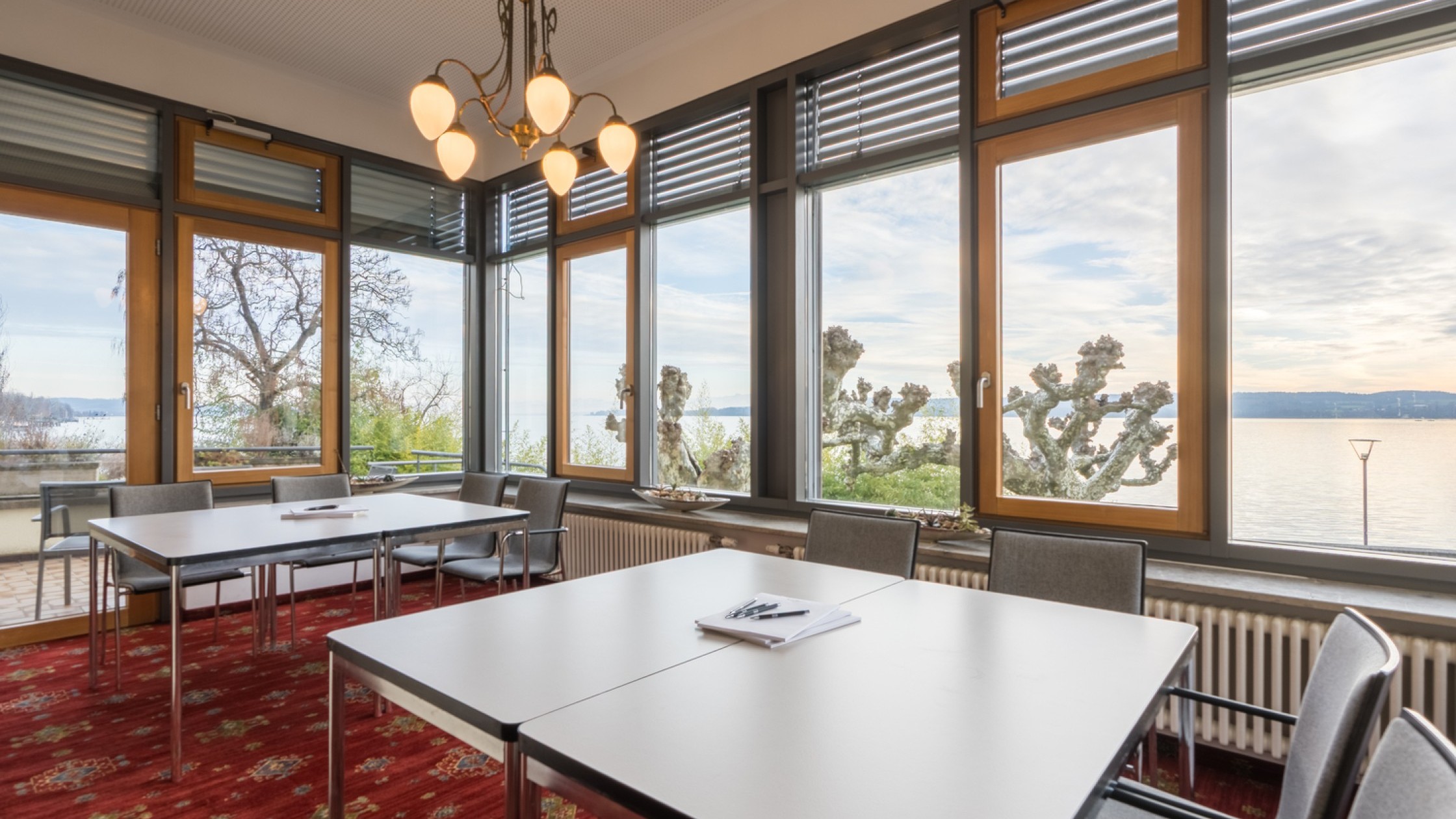 Seeblick Konferenzraum mit Blick auf den Bodensee