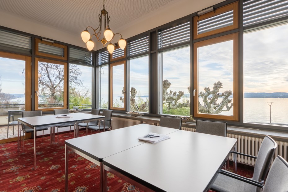 Seeblick Konferenzraum mit Blick auf den Bodensee