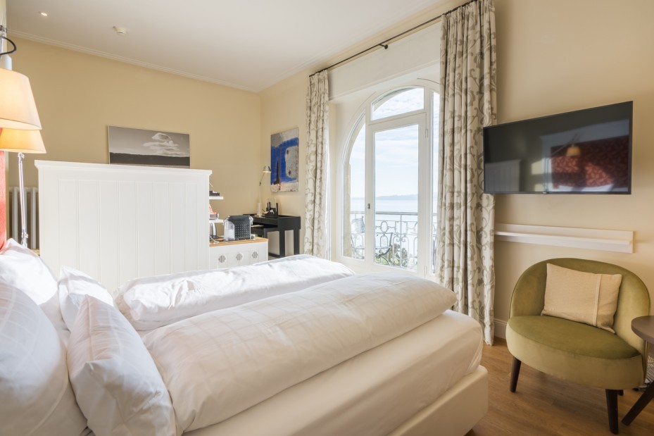 Villa Doppelzimmer Superior Blick ins Zimmer